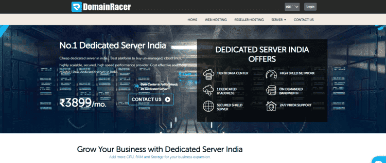 domainracer affordable dedicated servers